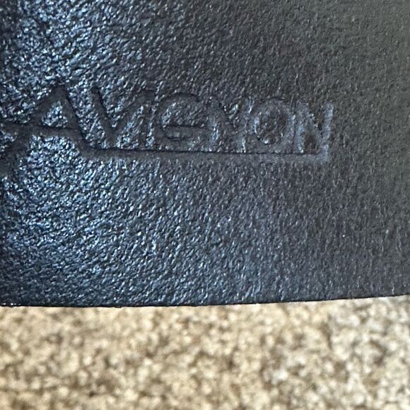 Avignon Leather Western Buckle Women’s Belt M - Picture 7 of 9